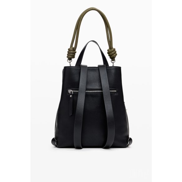 Desigual ● Backpack medium ● fekete színű közepes hátizsák