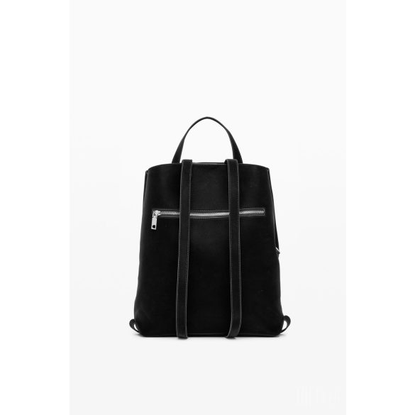 Desigual ● Backpack medium ● fekete színű zsebesközepes hátizsák