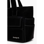 Desigual ● Shopping bag ● fekete zsebes táska