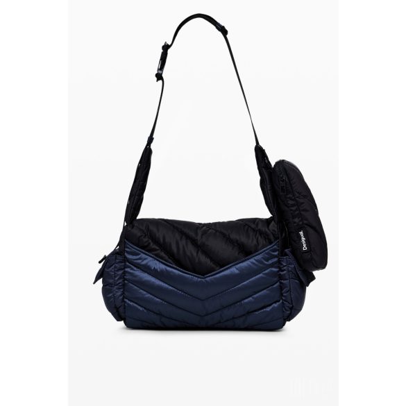Desigual ● Across Body bag ● kék steppelt (moduláris) válltáska