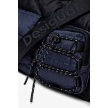 Desigual ● Across Body bag ● kék steppelt (moduláris) válltáska