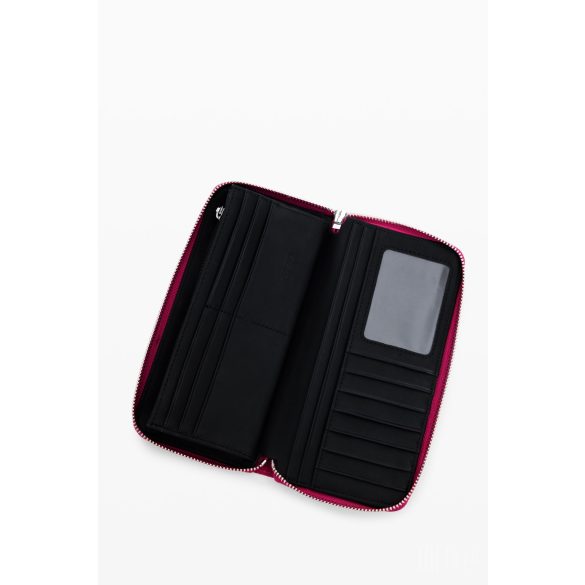 Desigual ● Long Wallet ● nagyméretű fukszia pénztárca