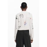 Desigual ● Shirt ● fehér mintás hosszú ujjú ing 