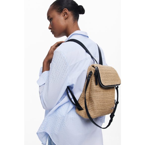 Desigual ● Backpack mini ● raffia mini hátizsák