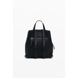 Desigual ● Backpack mini ● fekete betűmintás mini hátizsák