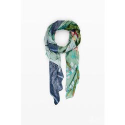 Desigual ● Foulard ● színes patchwork mintás sál