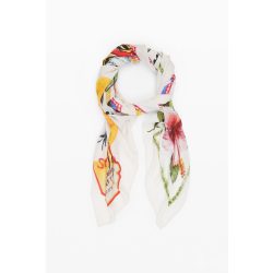 Desigual ● Foulard ● fehér mintás sál