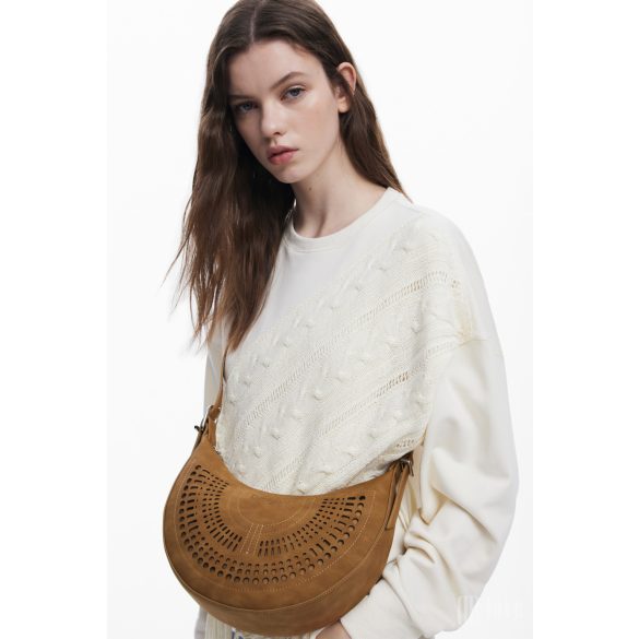 Desigual ● Shoulder bag ● barna perforált válltáska
