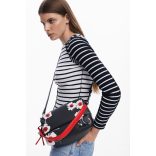 Desigual ● Across Body bag ● fekete virágmintás válltáska