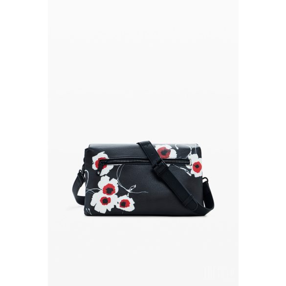 Desigual ● Across Body bag ● fekete virágmintás válltáska