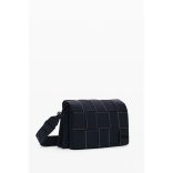 Desigual ● Across Body bag ● fekete szőtt varrású válltáska
