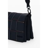 Desigual ● Across Body bag ● fekete szőtt varrású válltáska