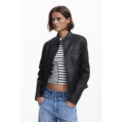 Desigual ● Jacket ● fekete műbőr dzseki