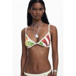 Desigual ● Bottom ● fehér mintás bikini felső