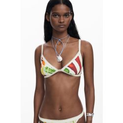 Desigual ● Bottom ● fehér mintás bikini felső