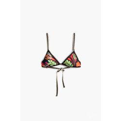 Desigual ● Bottom ● fekete mintás bikini felső