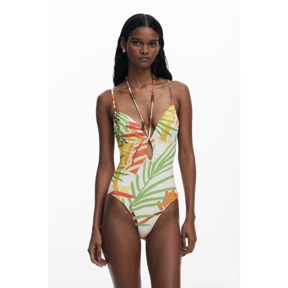 Desigual ● One Pieces ● fehér mintás fürdőruha