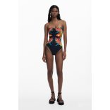 Desigual ● One Pieces ● fekete mintás fürdőruha