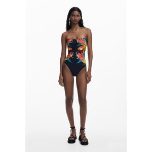 Desigual ● One Pieces ● fekete mintás fürdőruha