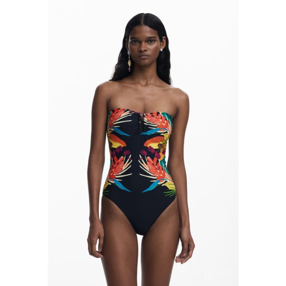 Desigual ● One Pieces ● fekete mintás fürdőruha