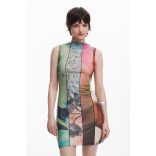 Desigual ● Dress ● ujjatlan mini ruha