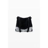 Desigual ● Backpack medium ● fekete kigyómintás közepes hátizsák
