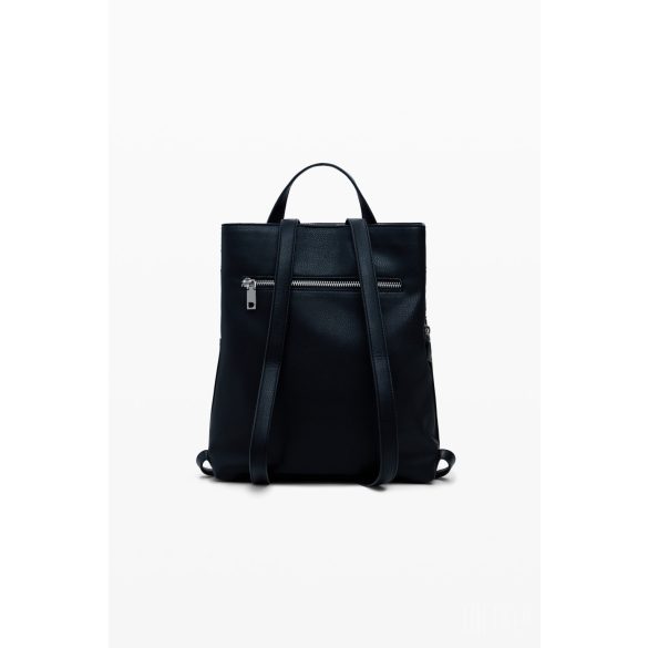 Desigual ● Backpack mini ● fekete színű szegecses mini hátizsák