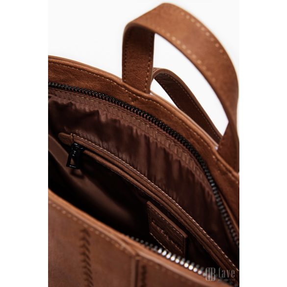 Desigual ● Backpack mini ● barna patchwork mini hátizsák