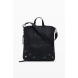 Desigual ● Backpack mini ● fekete patchwork mini hátizsák