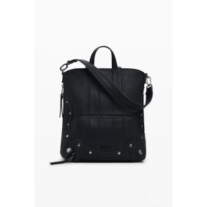 Desigual ● Backpack mini ● fekete patchwork mini hátizsák