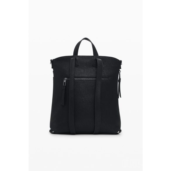 Desigual ● Backpack mini ● fekete patchwork mini hátizsák