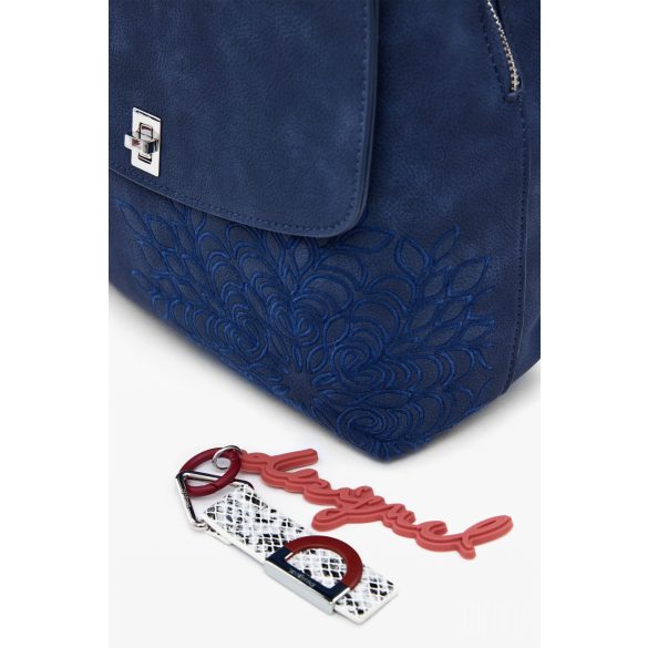 Desigual ● Backpack mini ● kék mintás mini hátizsák