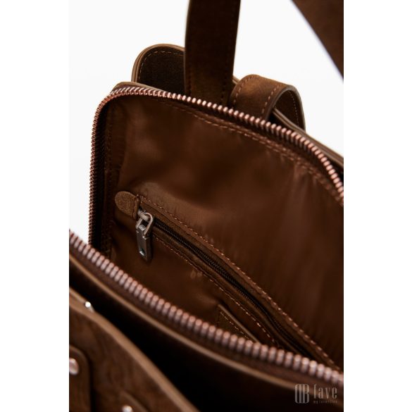 Desigual ● Backpack medium ● barna színű közepes hátizsák