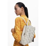 Desigual ● Backpack medium ● bézs színű közepes hátizsák