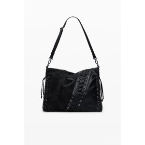Desigual ● Shoulder bag ● fekete fűzős válltáska