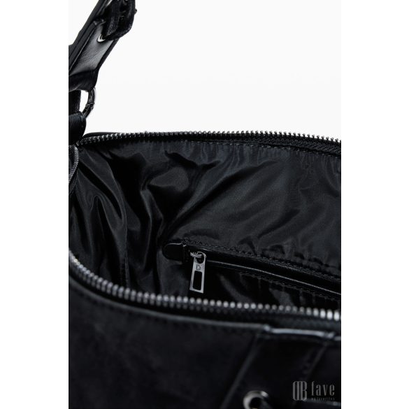 Desigual ● Shoulder bag ● fekete fűzős válltáska