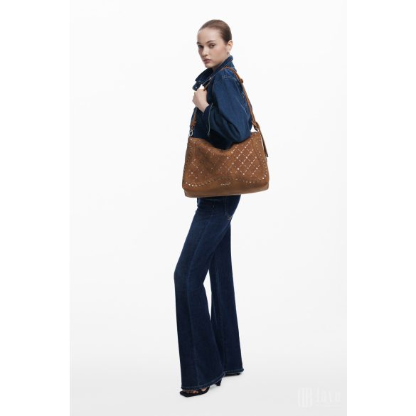 Desigual ● Shoulder bag ● barna szegecses válltáska