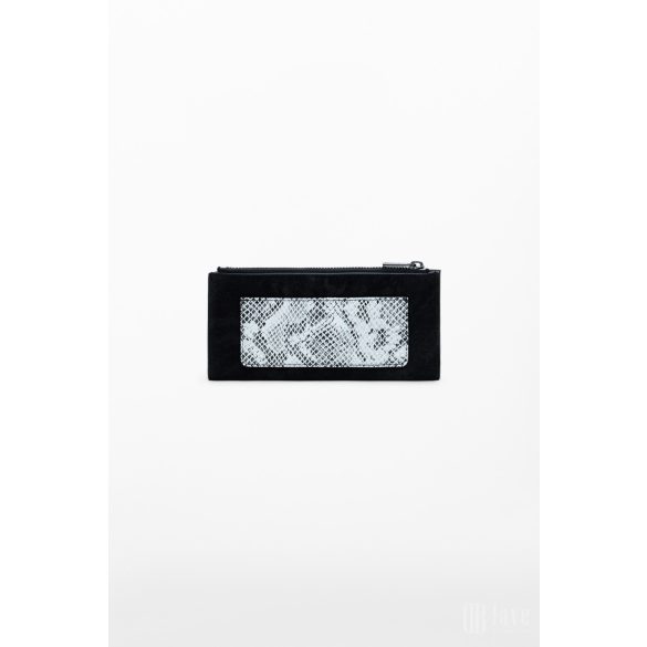 Desigual ● Medium Wallet ● fekete közepes méretű pénztárca
