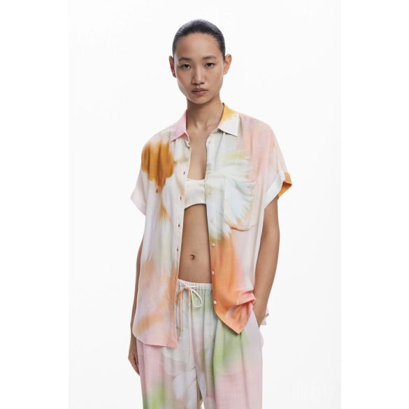 Desigual ● Shirt ● tie dye rövid ujjú ing