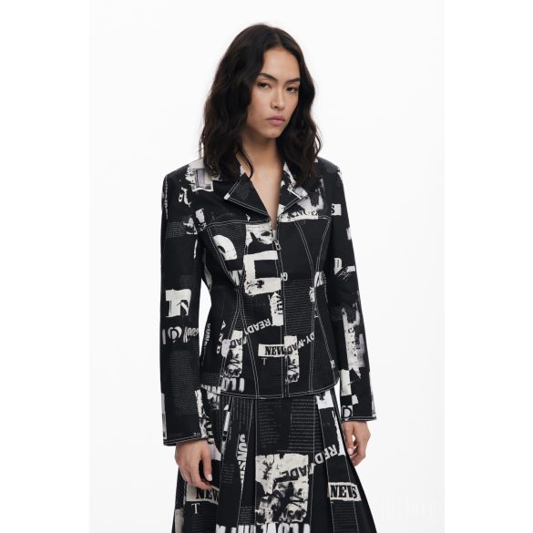Desigual ● Blazer ● mintás karcsúsított blézer