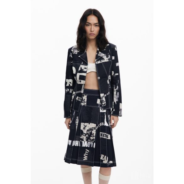 Desigual ● Blazer ● mintás karcsúsított blézer