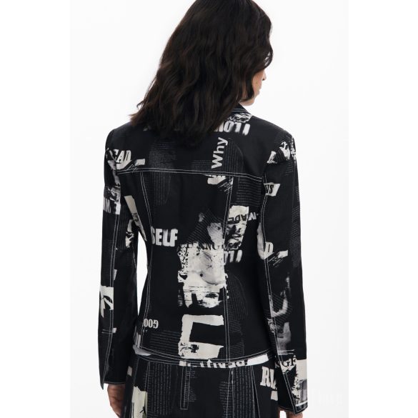 Desigual ● Blazer ● mintás karcsúsított blézer