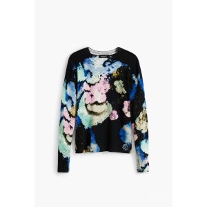 Desigual ● Pullover ● színes mintás hosszú ujjú kötött pulóver (Lacroix)