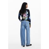 Desigual ● Pullover ● színes mintás hosszú ujjú kötött pulóver (Lacroix)