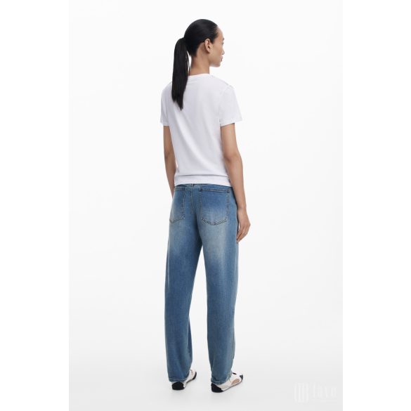 Desigual ● T-Shirt ● fehér feliratos rövid ujjú póló