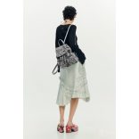 Desigual ● Backpack mini ● szürke mintás mini hátizsák