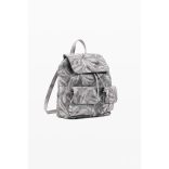 Desigual ● Backpack mini ● szürke mintás mini hátizsák