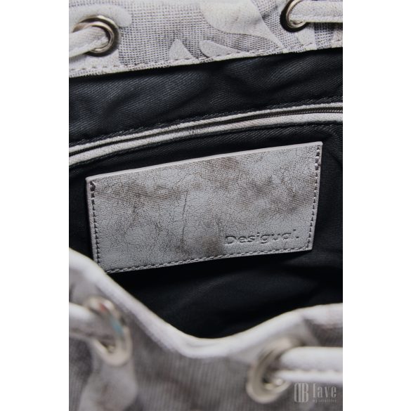 Desigual ● Backpack mini ● szürke mintás mini hátizsák