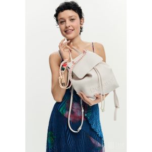 Desigual ● Backpack mini ● fehér színű mini hátizsák