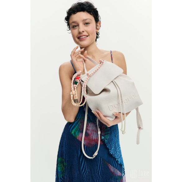 Desigual ● Backpack mini ● fehér színű mini hátizsák
